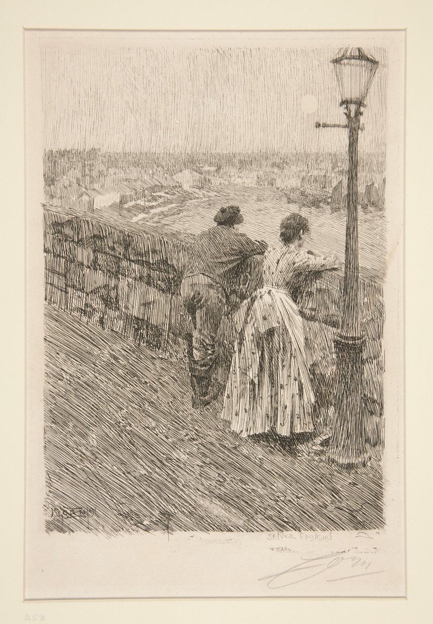 Fisker i St. Ives af Anders Zorn