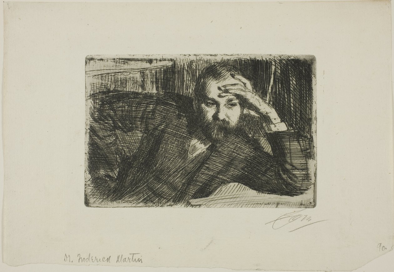 Fredrik Martin af Anders Leonard Zorn