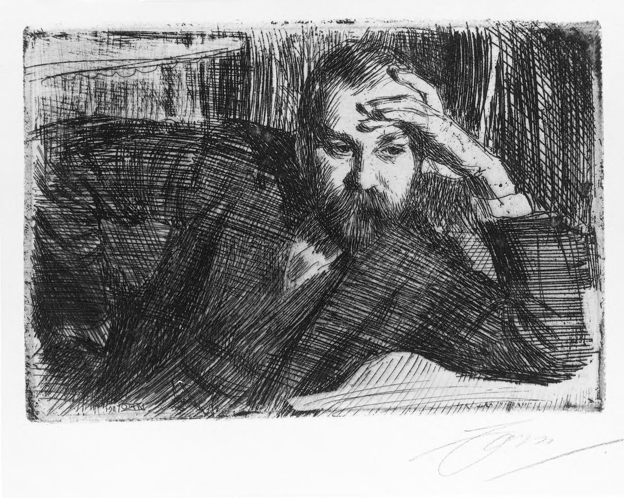 Fredrik Martin af Anders Zorn