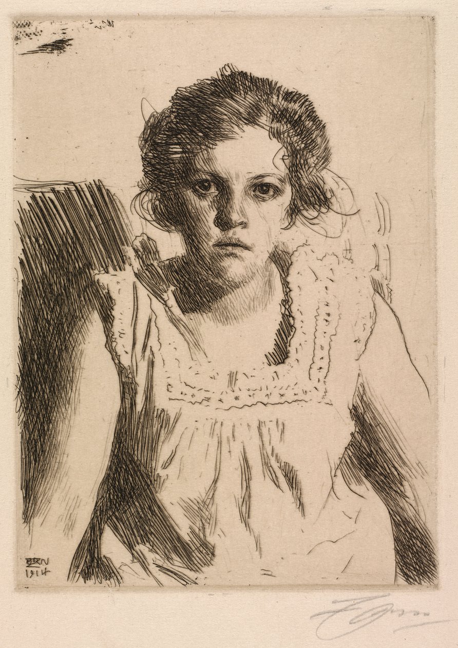 Frida af Anders Leonard Zorn