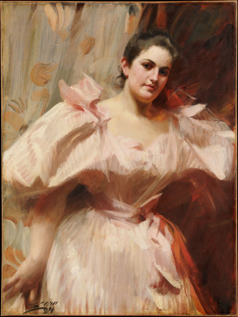 Frieda Schiff (1876-1958), senere fru Felix M. Warburg af Anders Zorn