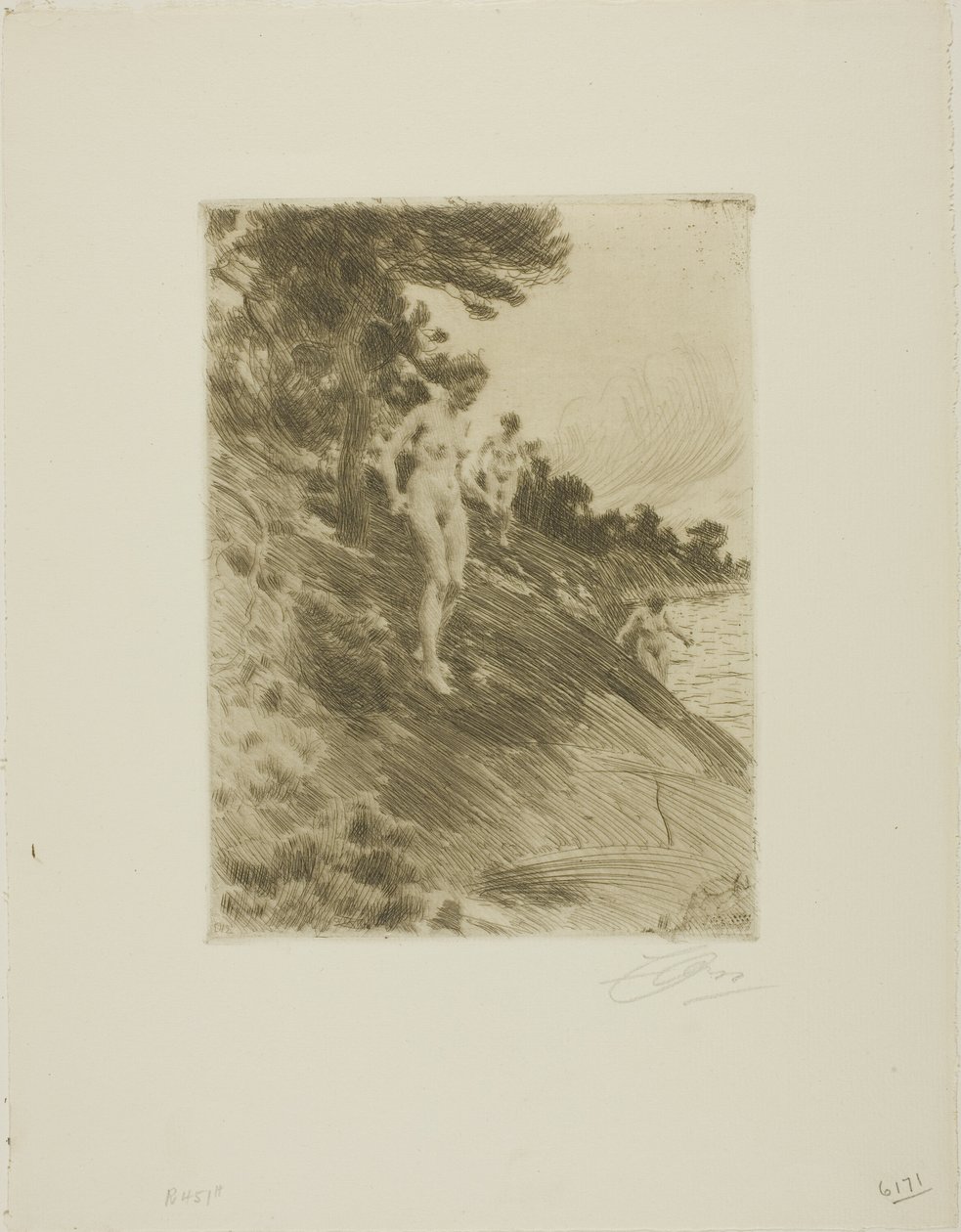 Bange af Anders Leonard Zorn
