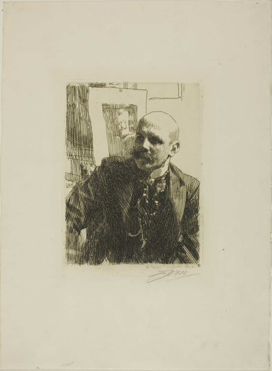 Georg af Rosen af Anders Leonard Zorn