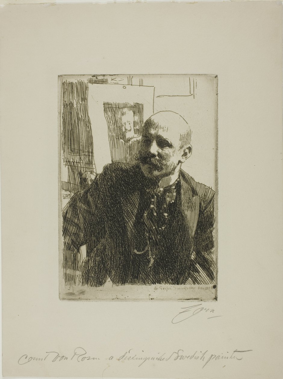 Georg af Rosen af Anders Leonard Zorn