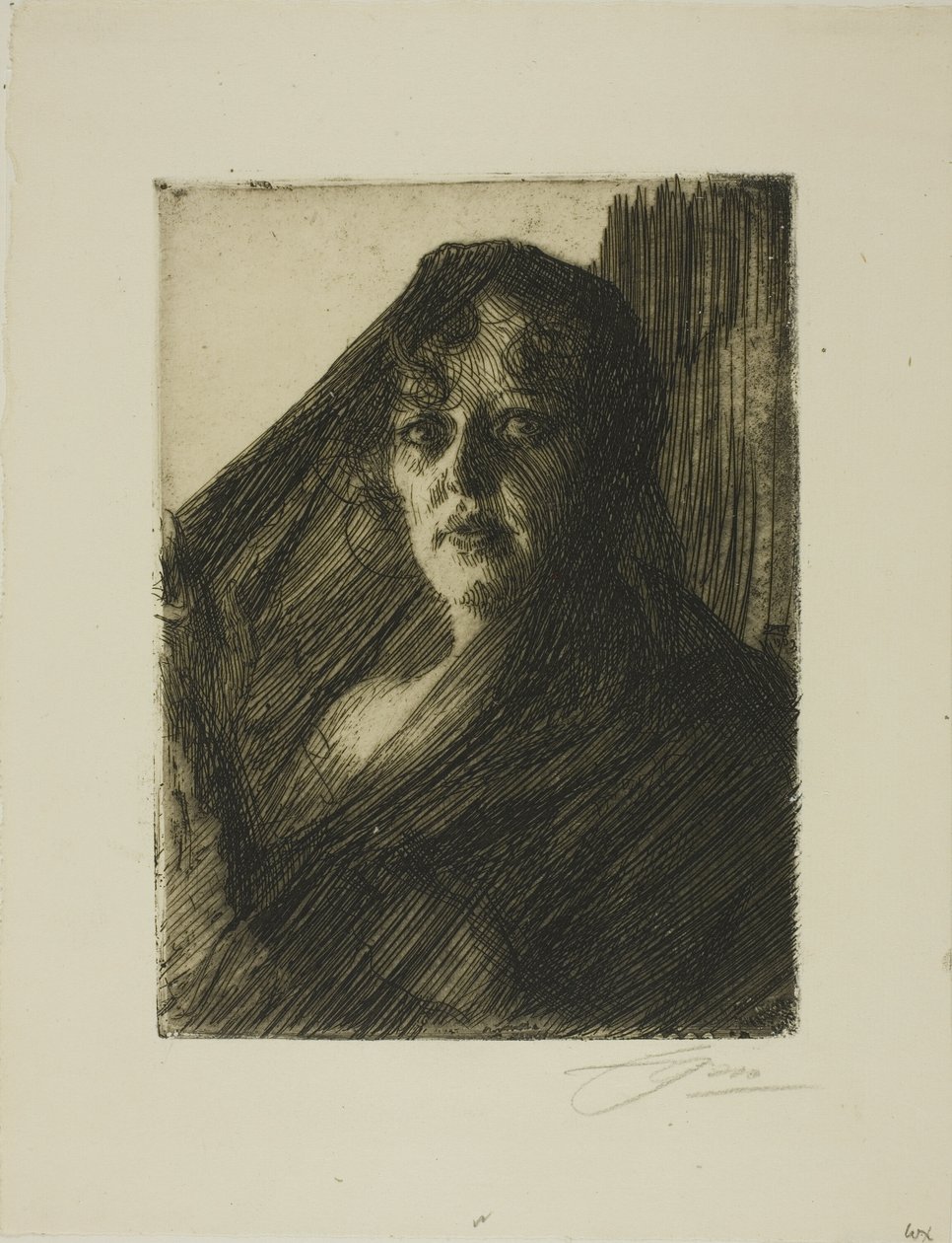 Gerda Lundequist af Anders Leonard Zorn