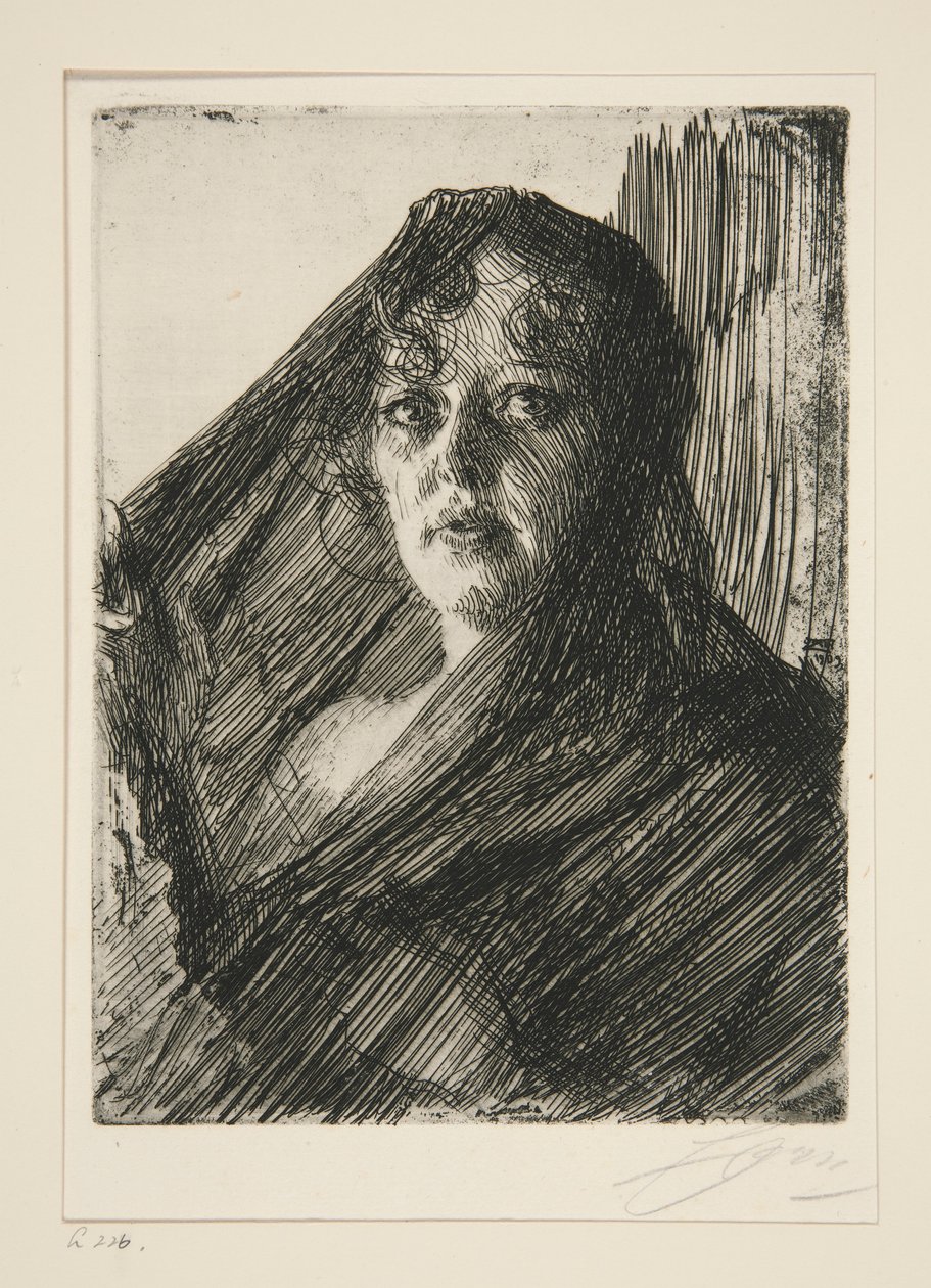 Gerda Lundequist af Anders Leonard Zorn