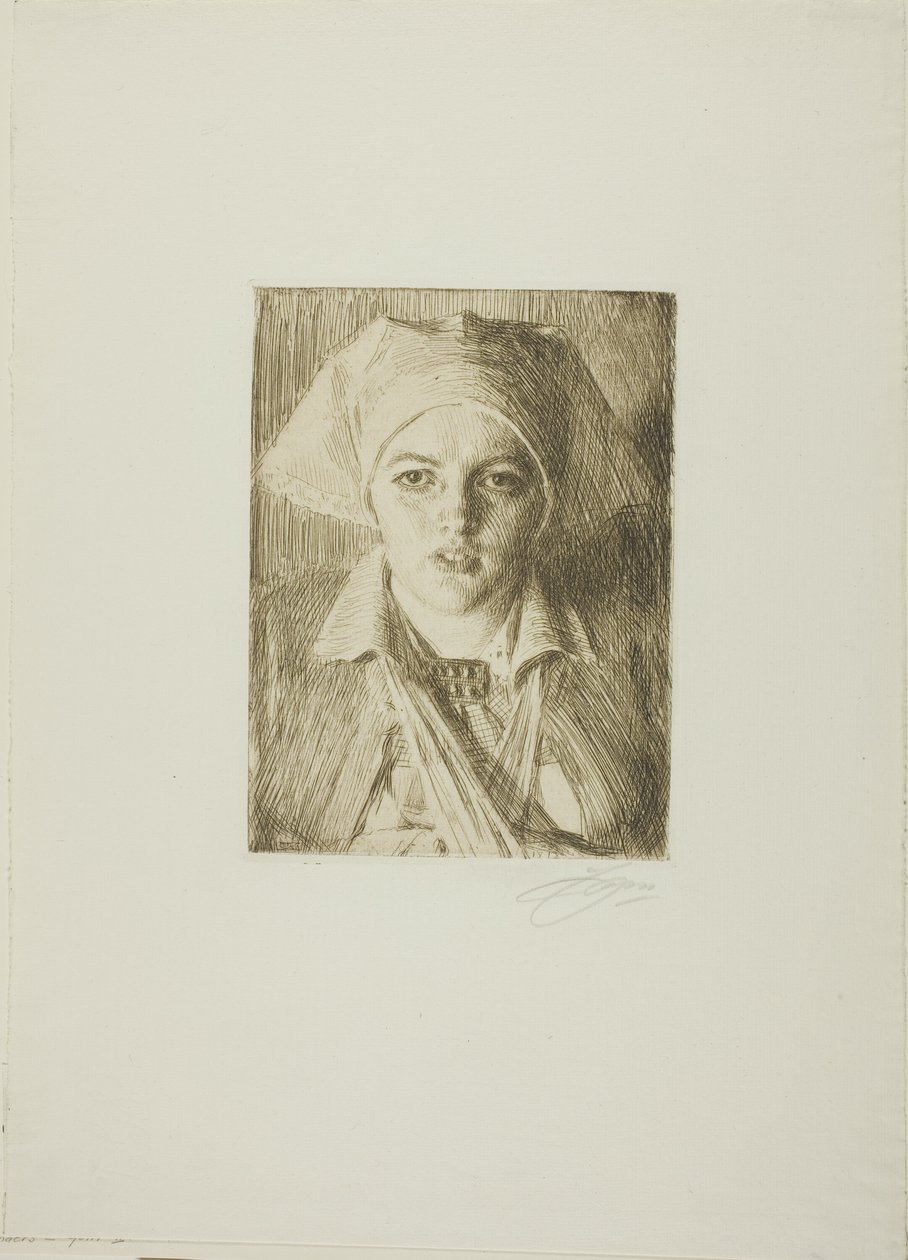 Gulli II af Anders Leonard Zorn