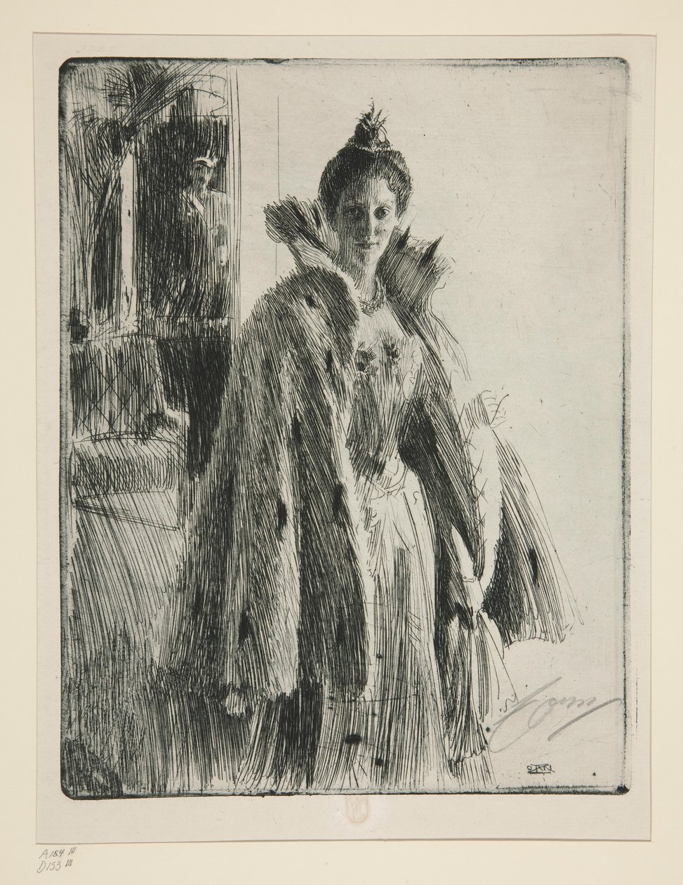 H.R.H. Prinsesse Ingeborg af Sverige II af Anders Leonard Zorn