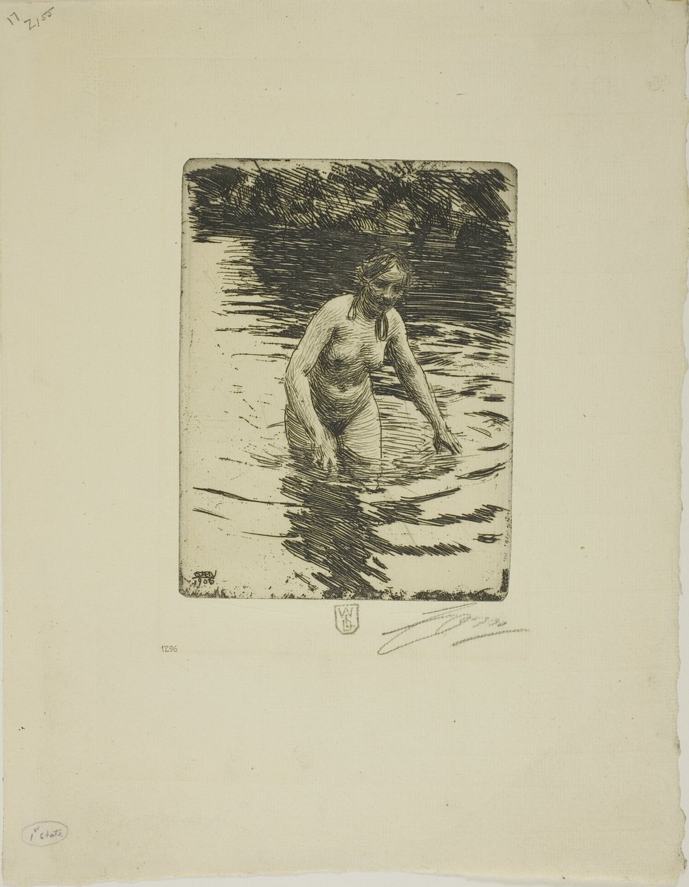 Hemula II af Anders Leonard Zorn