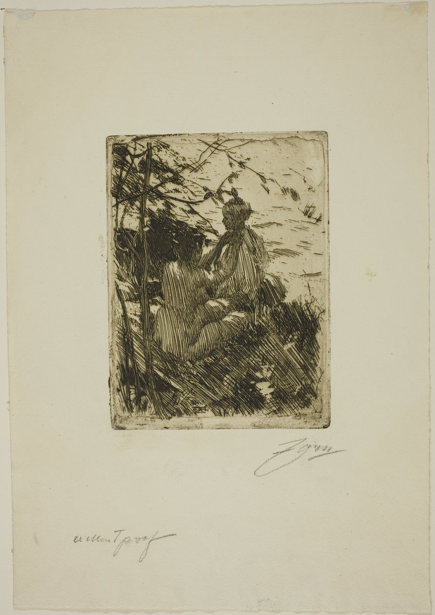 I det fri af Anders Leonard Zorn