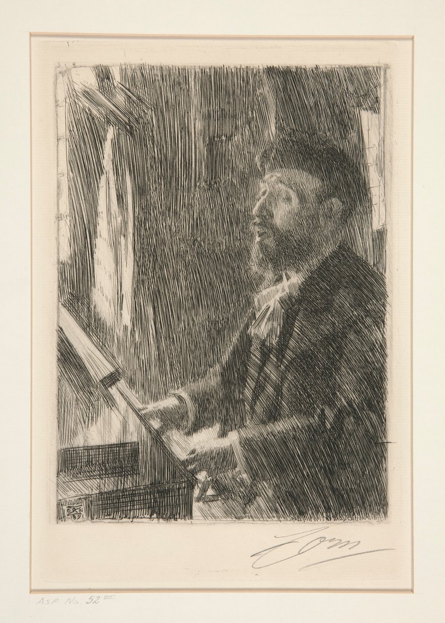J. B. Faure af Anders Leonard Zorn