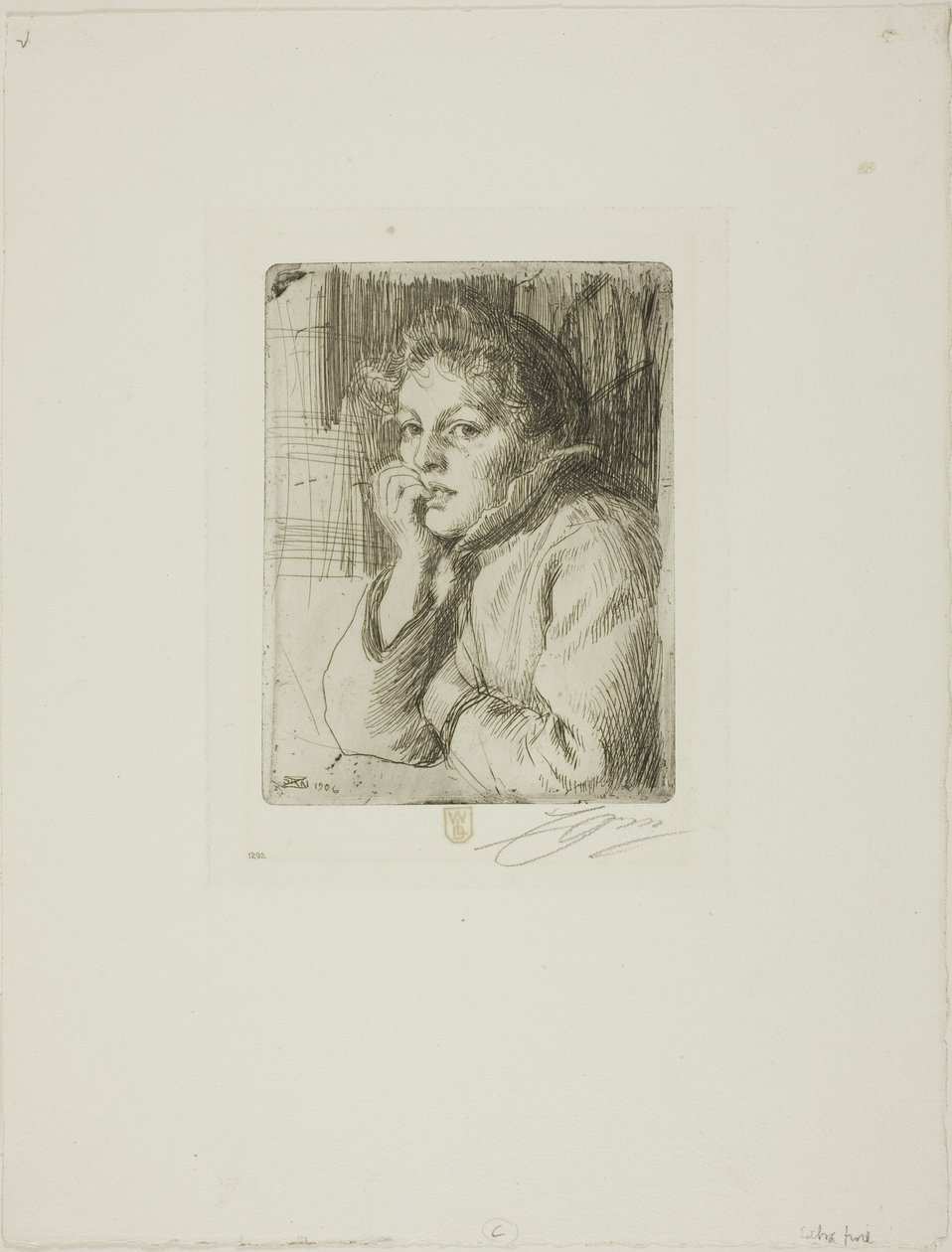 KST, den morabonde af Anders Leonard Zorn