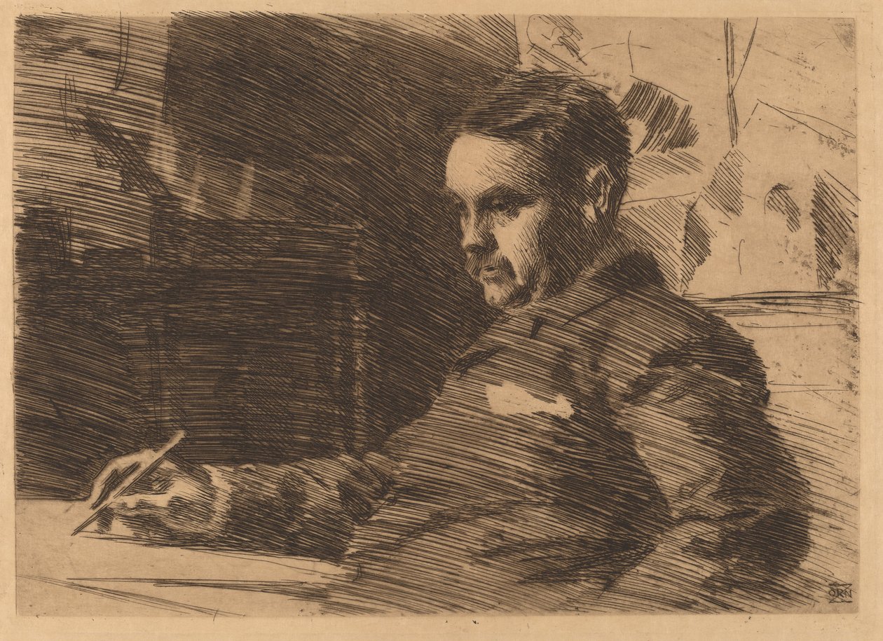 Advokat Wade af Anders Leonard Zorn