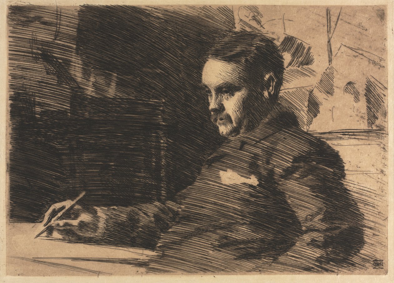 Advokat Wade af Anders Leonard Zorn