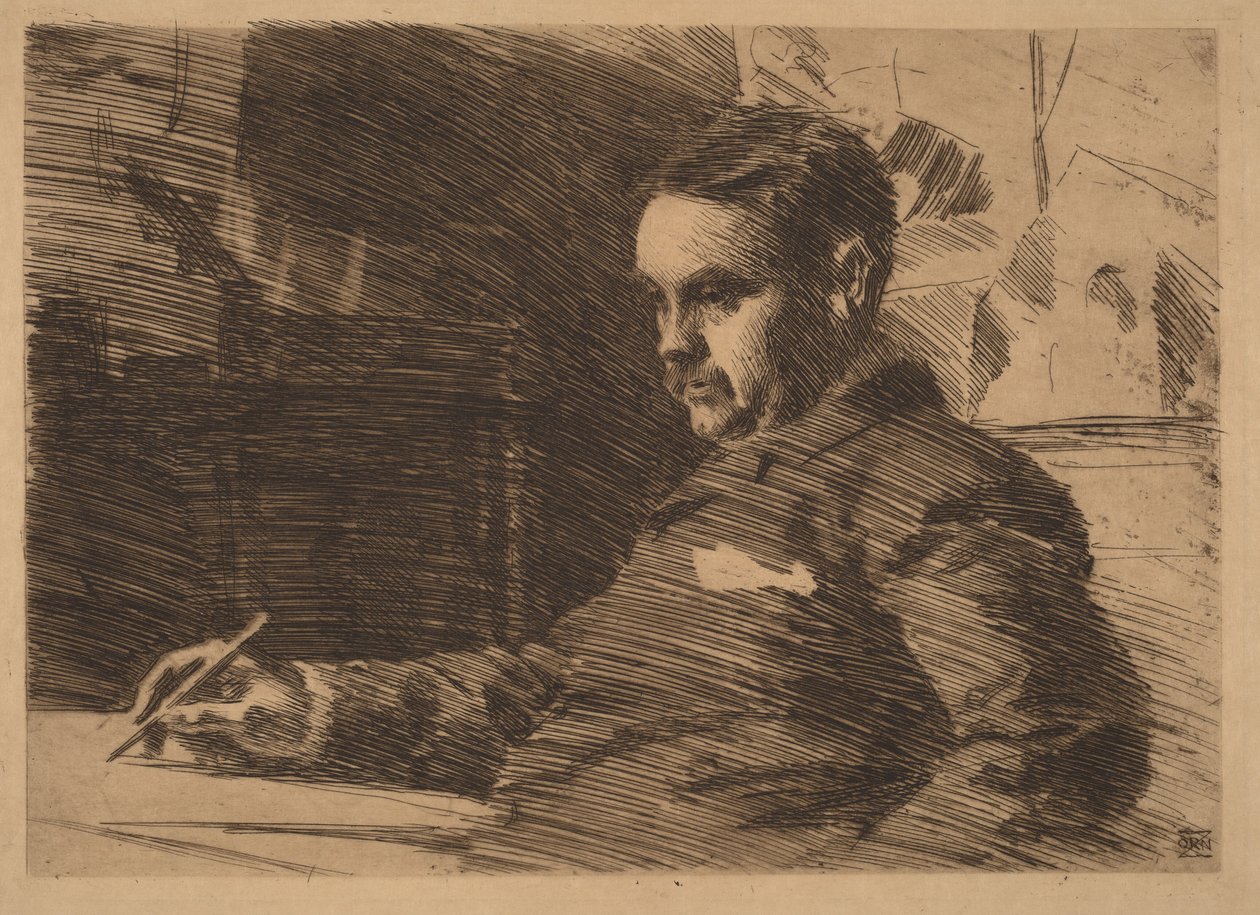 Advokat Wade af Anders Zorn