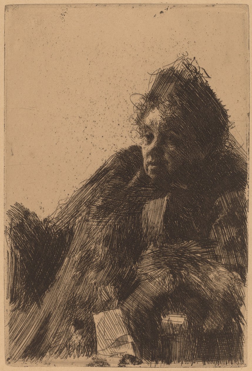 Madame Simon, II af Anders Leonard Zorn
