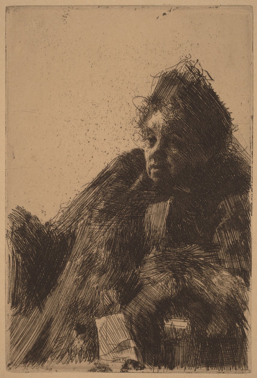 Madame Simon, II af Anders Zorn