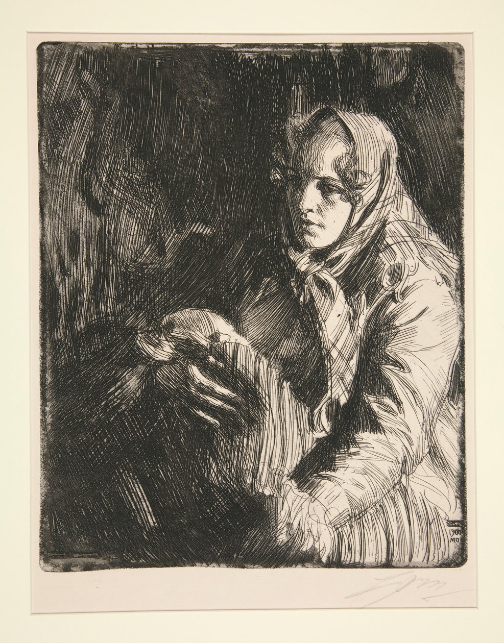 Madonna af Anders Leonard Zorn