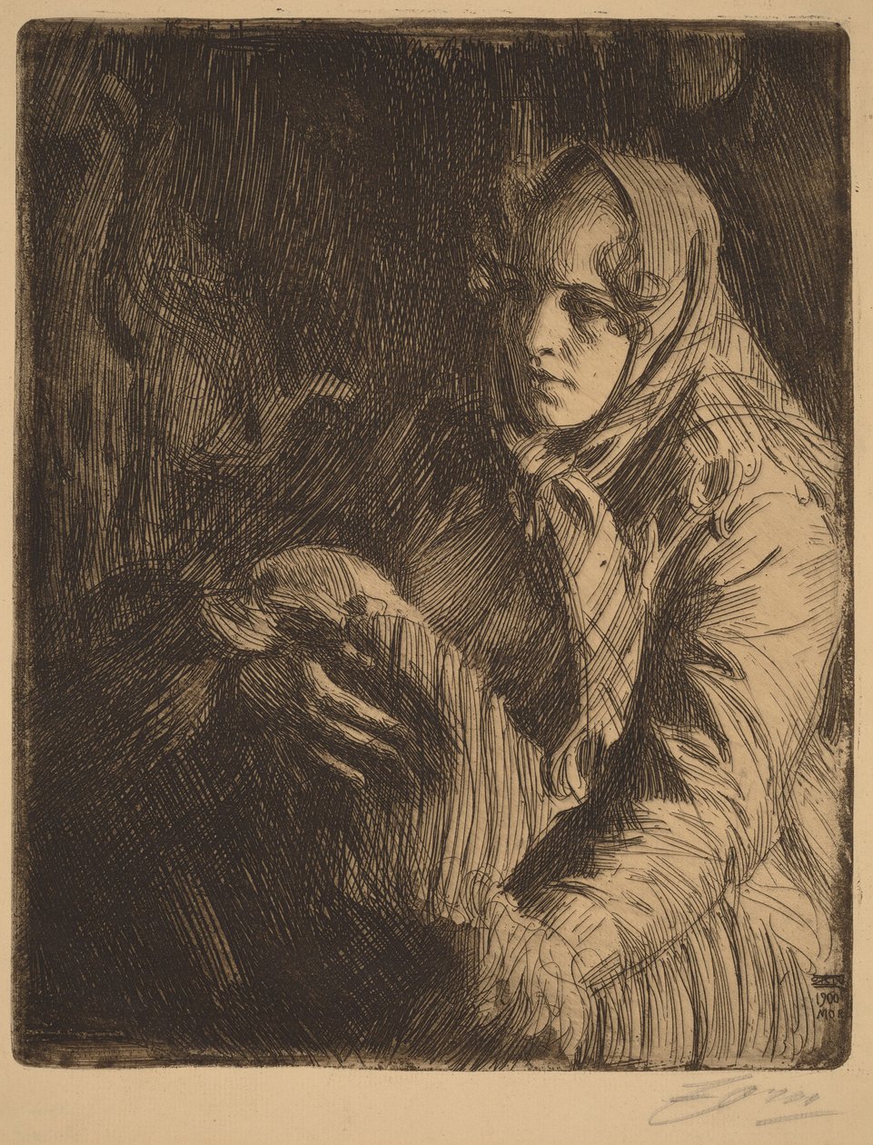 Madonna af Anders Zorn