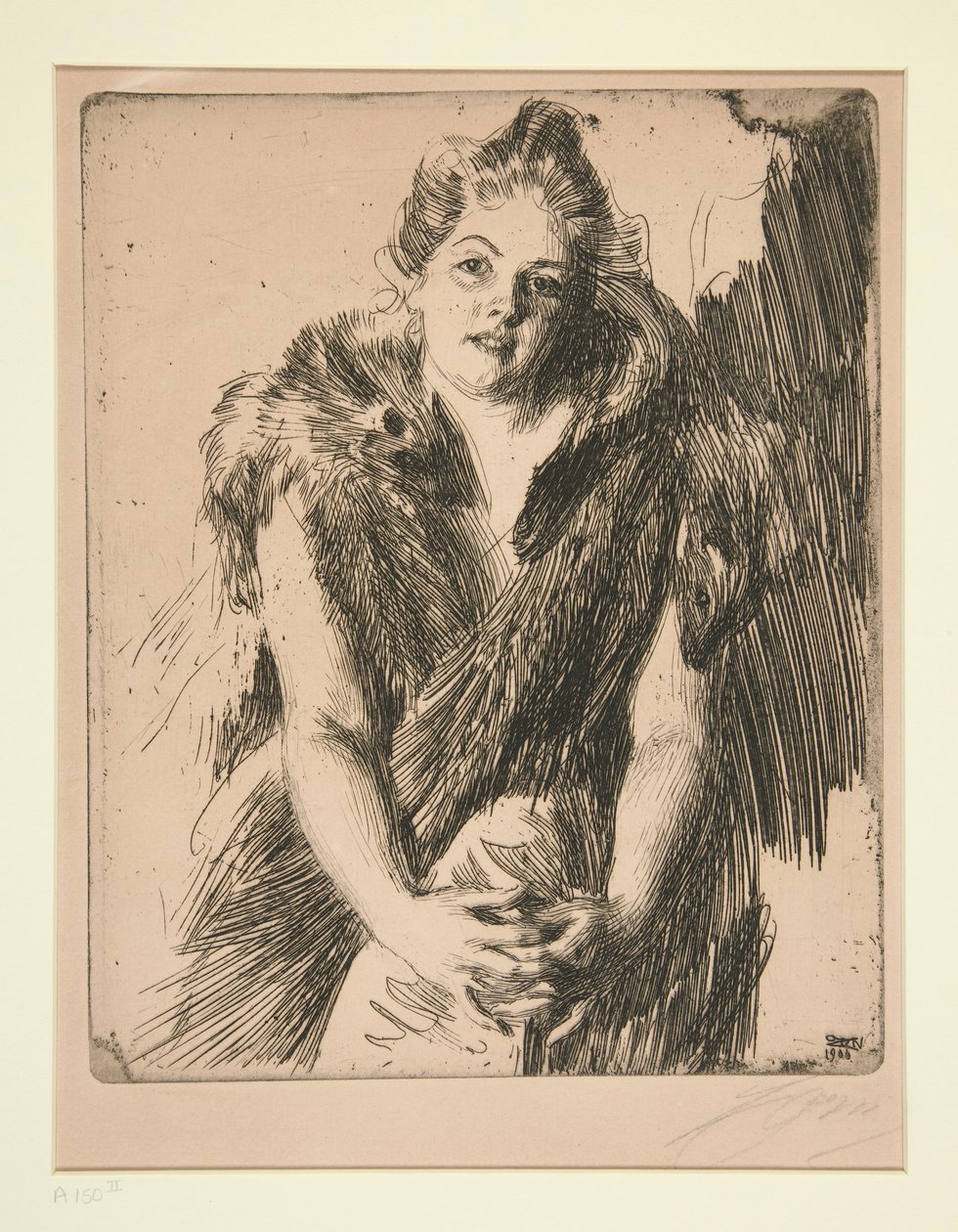 Maja Von Heijne (Monc Ljunglor) af Anders Leonard Zorn