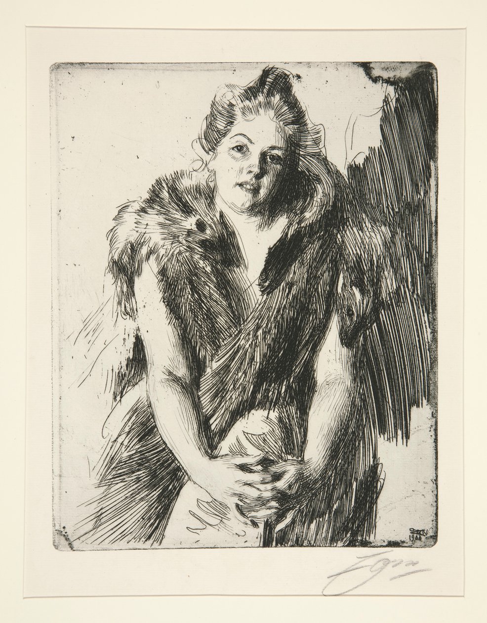 Maja von Heijne af Anders Leonard Zorn