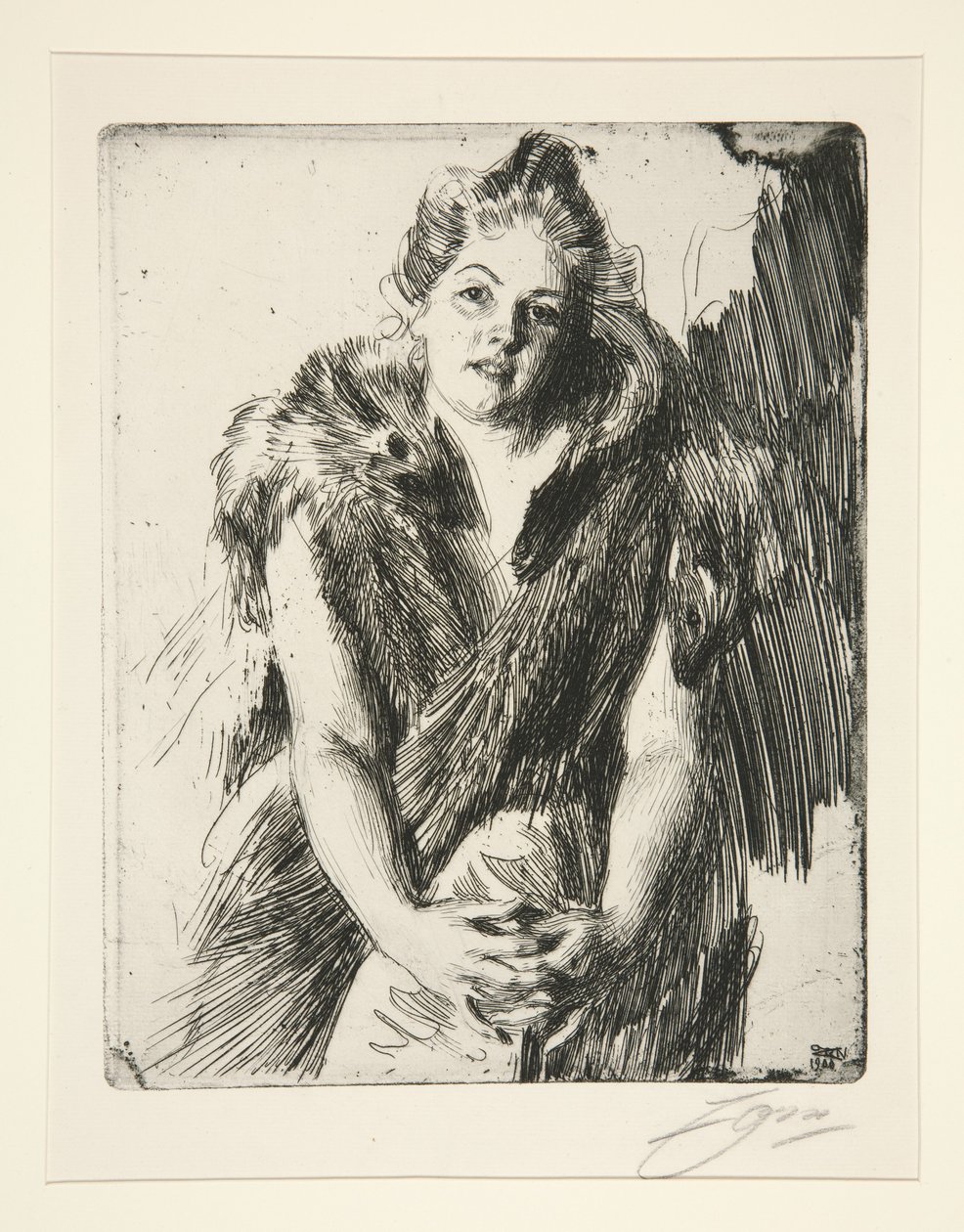 Maja von Heijne af Anders Zorn