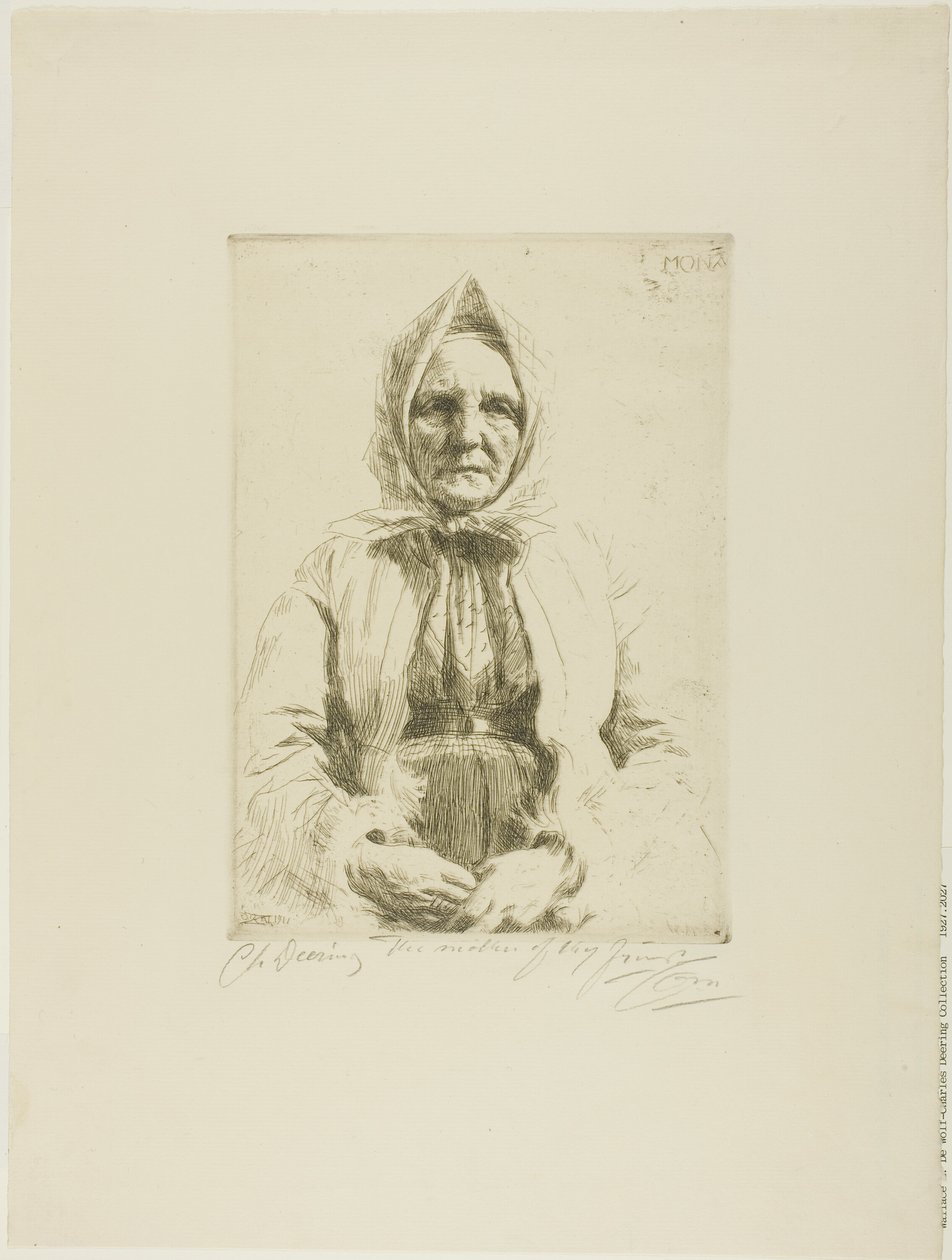 Mona af Anders Leonard Zorn