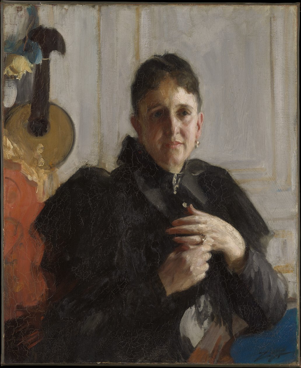 Fru John Crosby Brown (Mary Elizabeth Adams, 1842-1918) af Anders Zorn