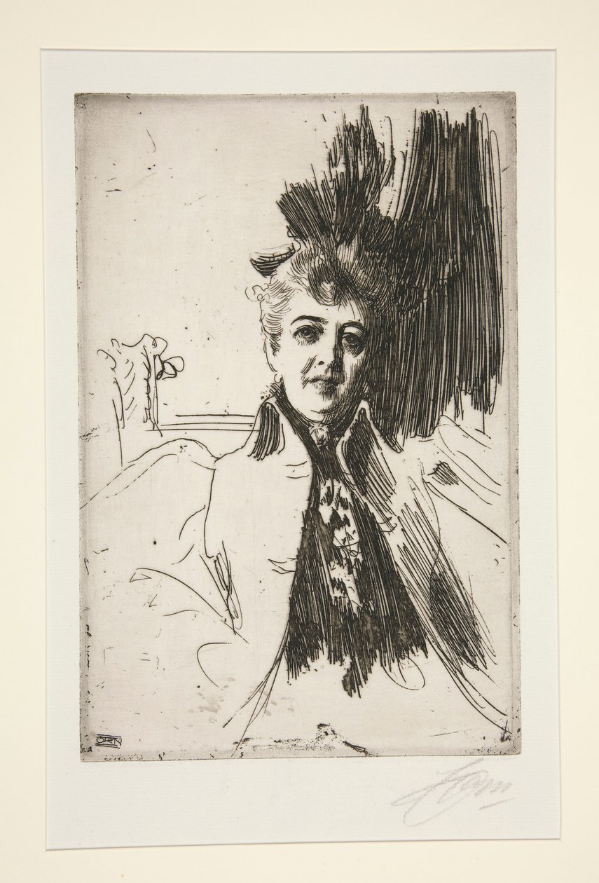 Fru Potter Palmer af Anders Leonard Zorn