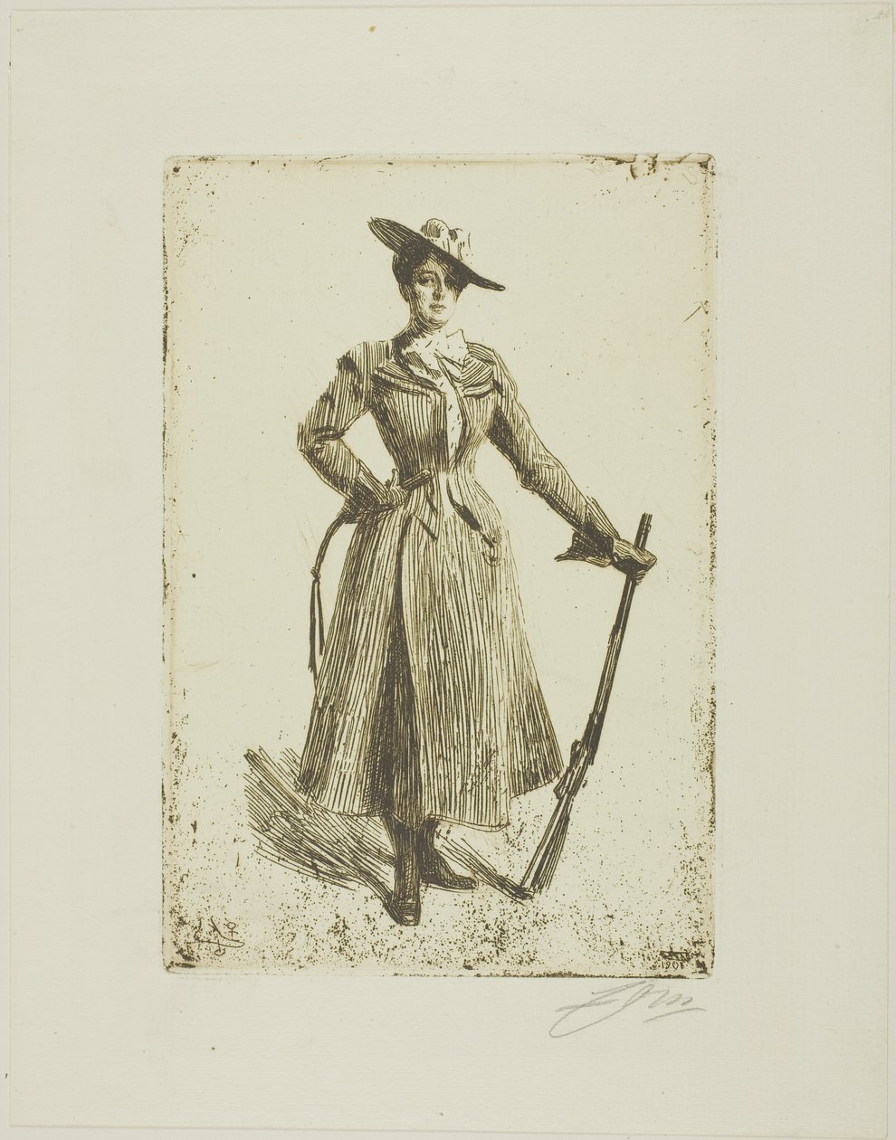 Mrs. Thompson Seton af Anders Leonard Zorn