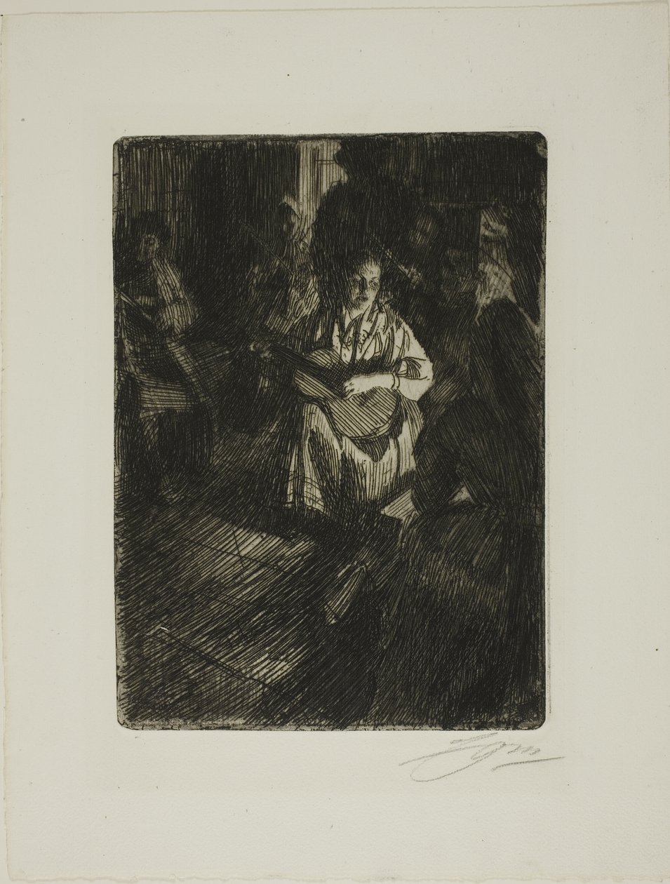 Familie musik af Anders Leonard Zorn