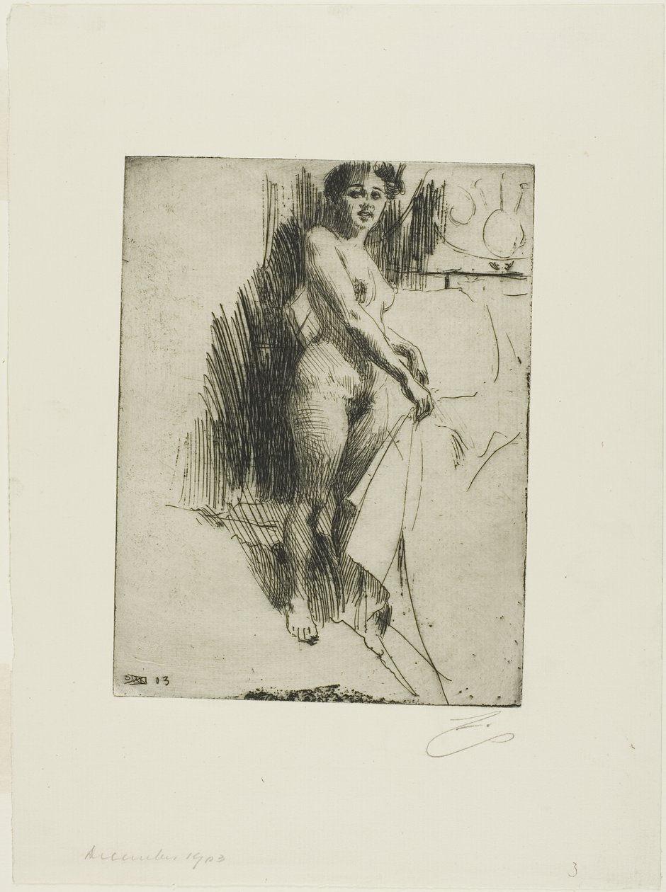 Nanette af Anders Leonard Zorn