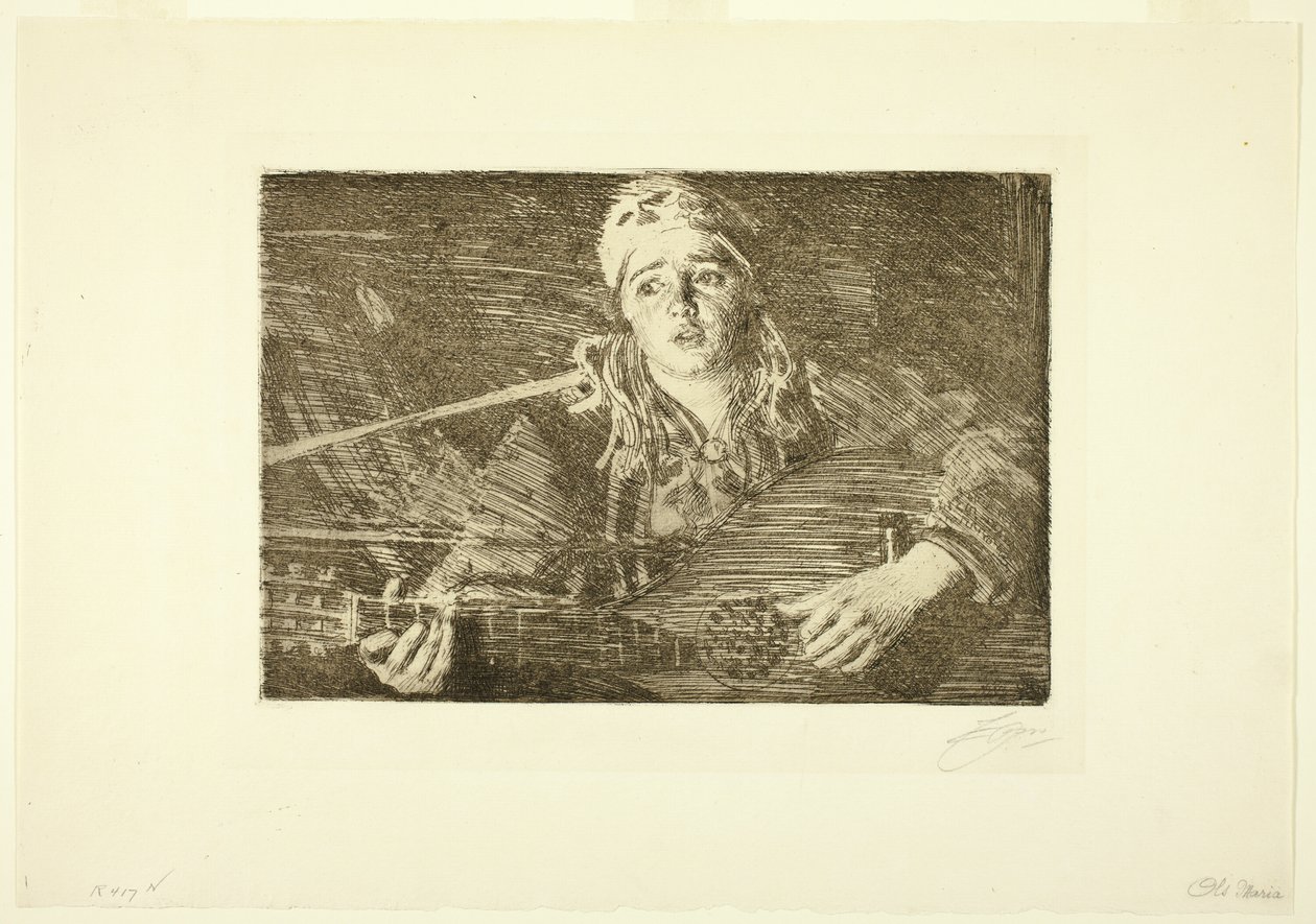 Ols Maria af Anders Leonard Zorn