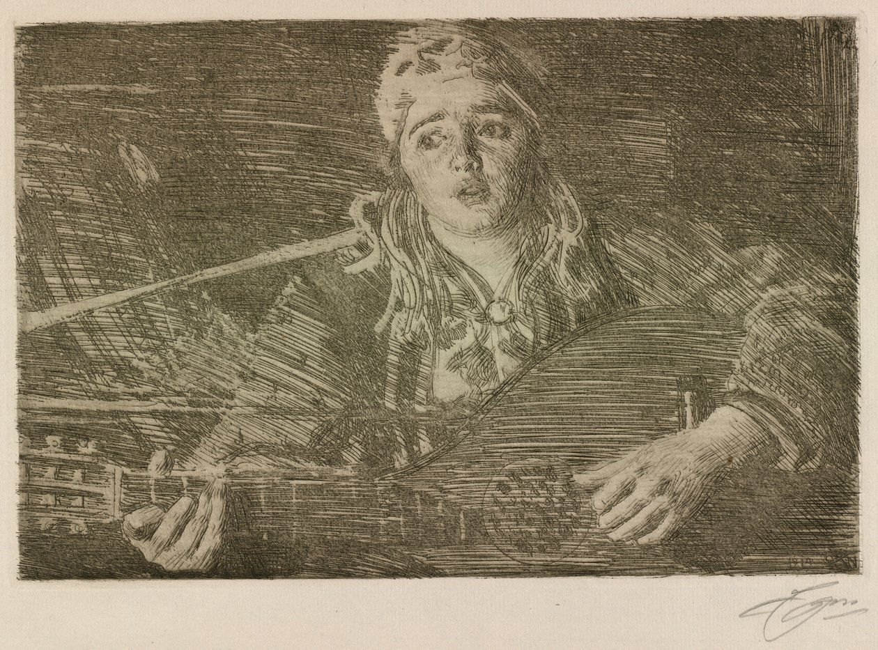 Ols Maria af Anders Leonard Zorn