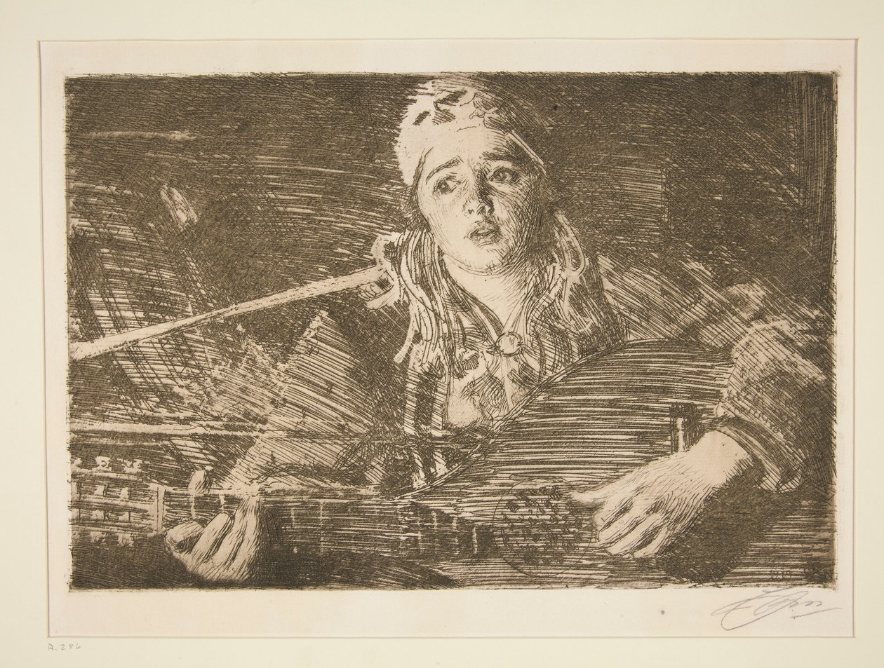 Ols Maria af Anders Leonard Zorn