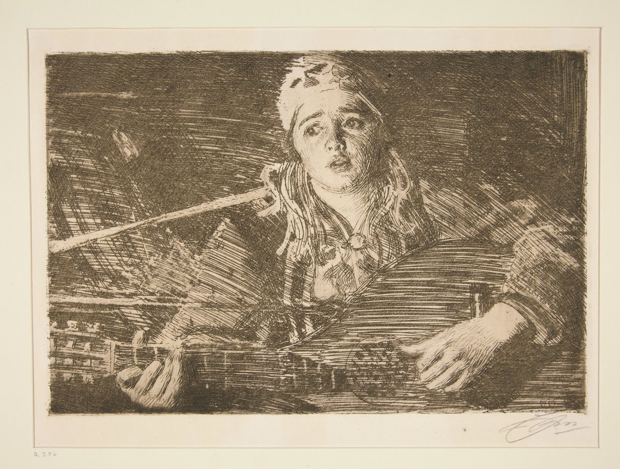 Ols Maria af Anders Zorn