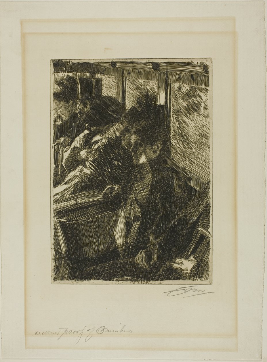Omnibus af Anders Leonard Zorn