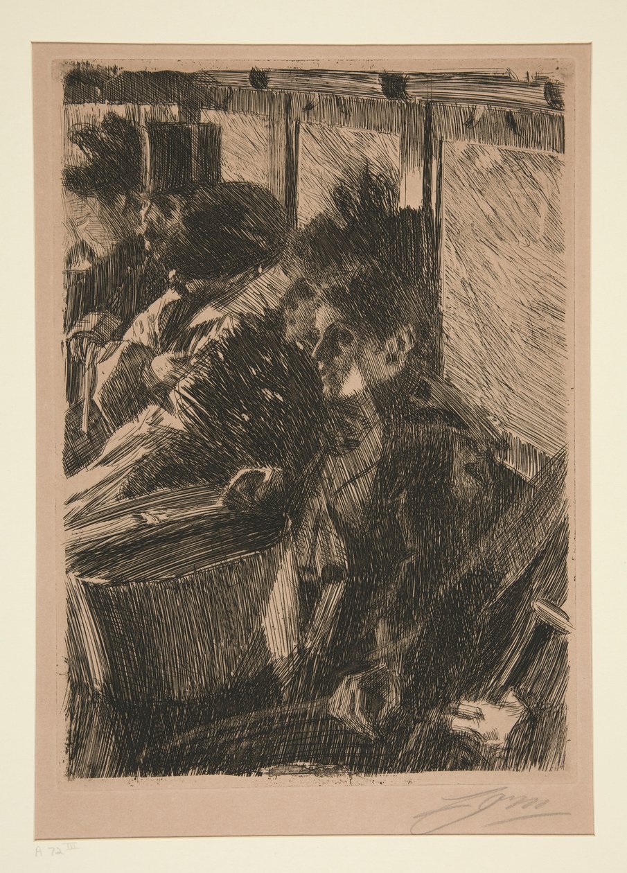 Omnibus af Anders Leonard Zorn