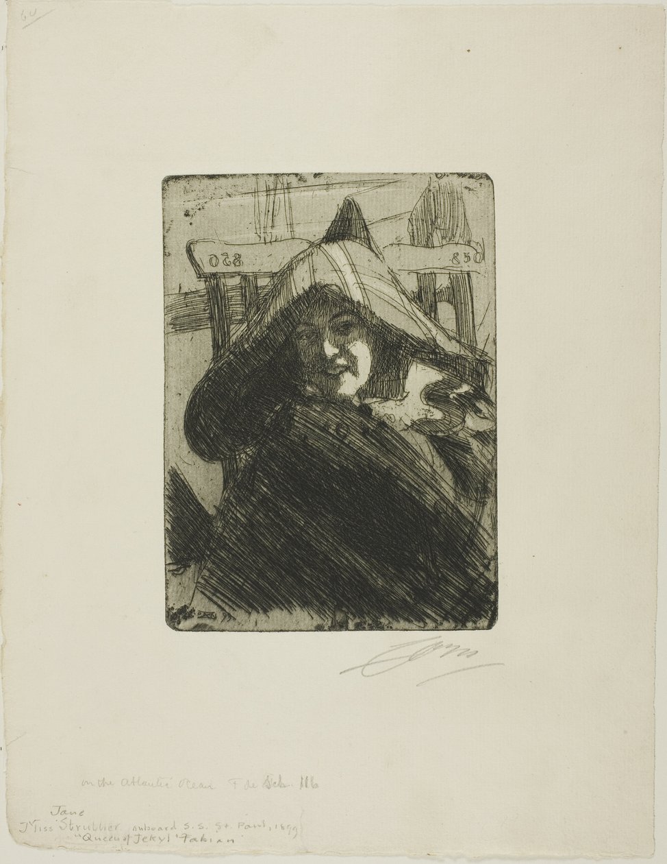 På Atlanten af Anders Leonard Zorn
