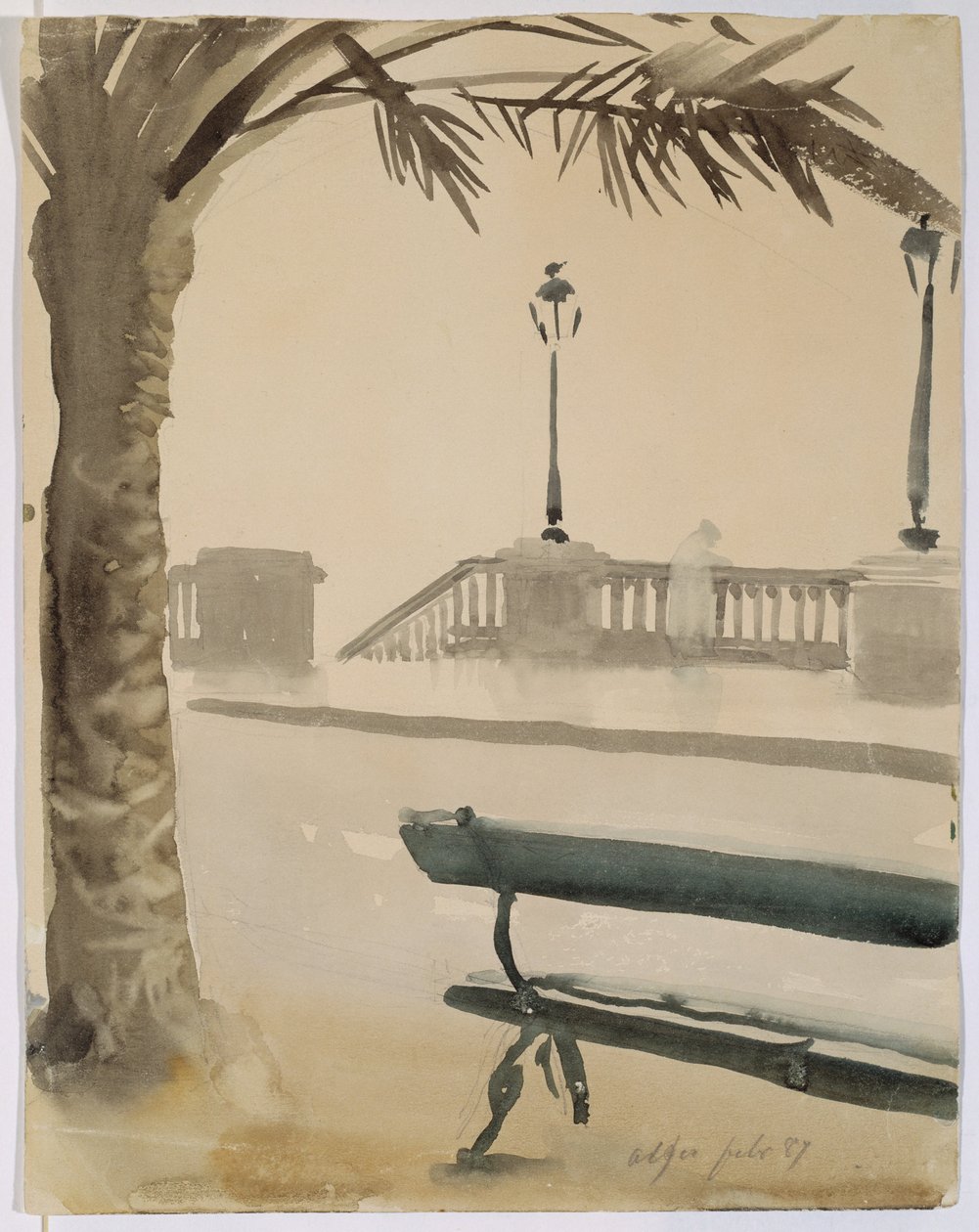 På terrassen af Anders Zorn