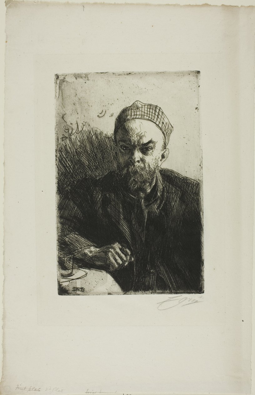 Paul Verlaine I af Anders Leonard Zorn