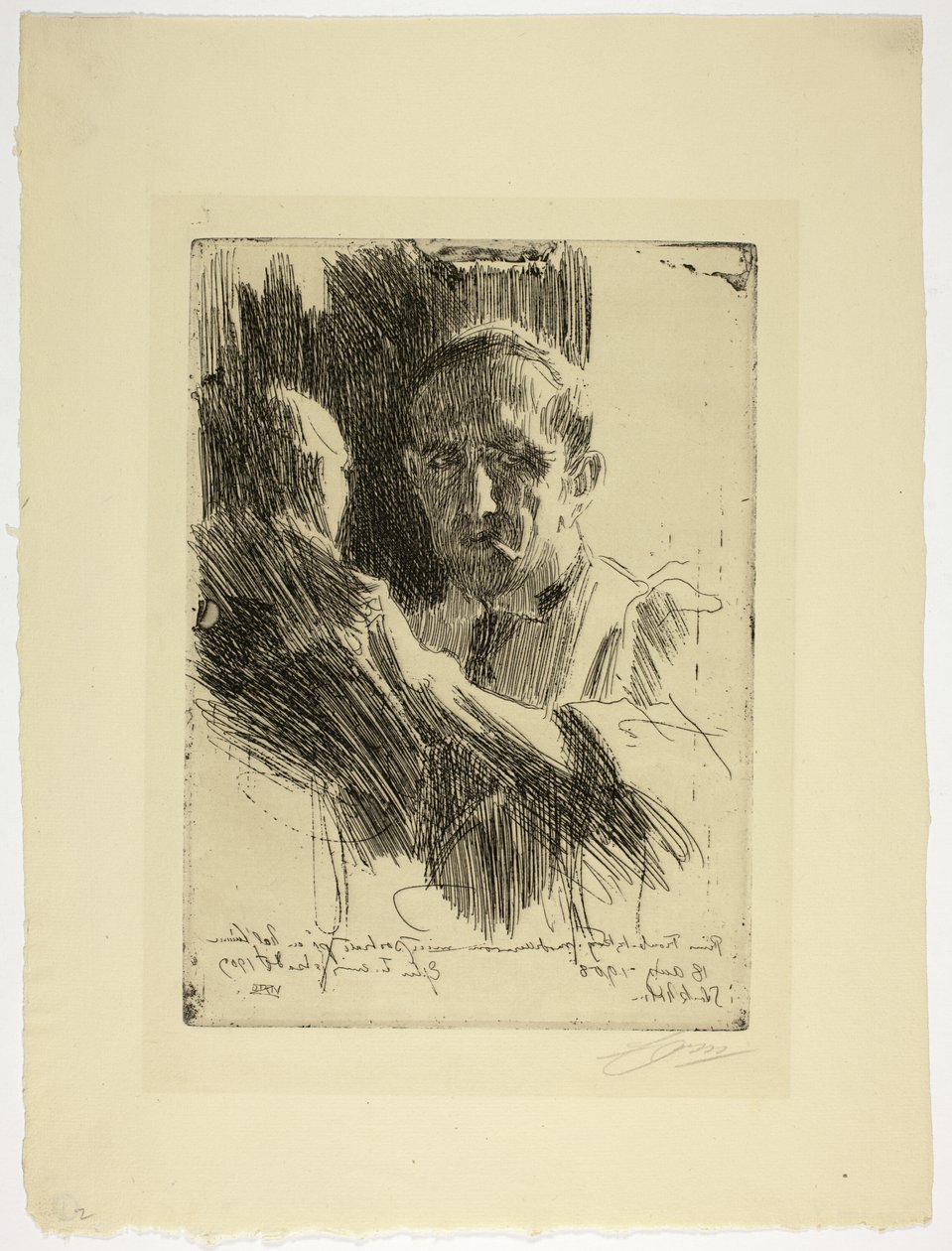 Prins Paul Troubetzkoy II (buste) af Anders Leonard Zorn