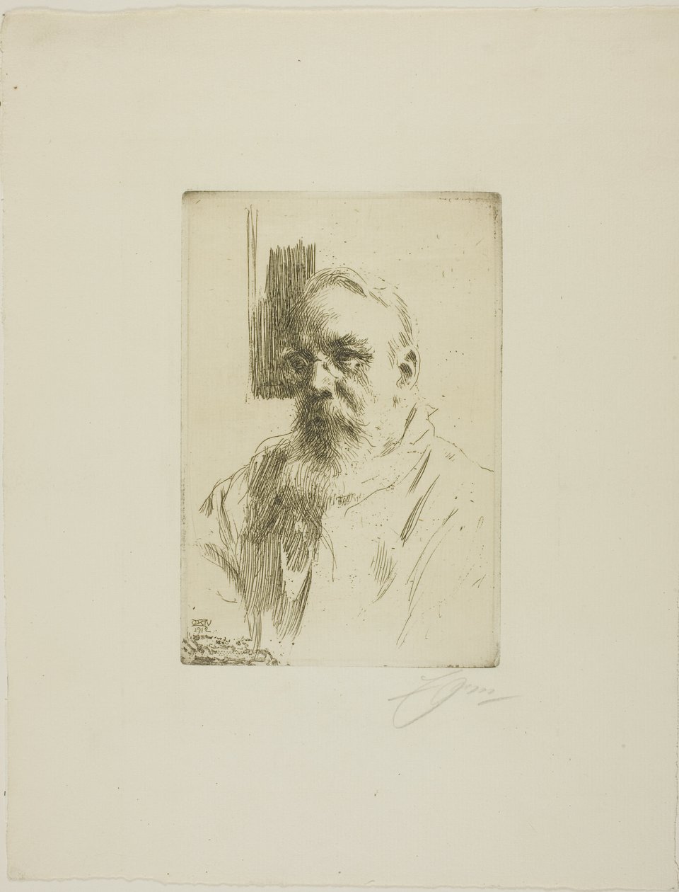 Professor John Berg af Anders Leonard Zorn