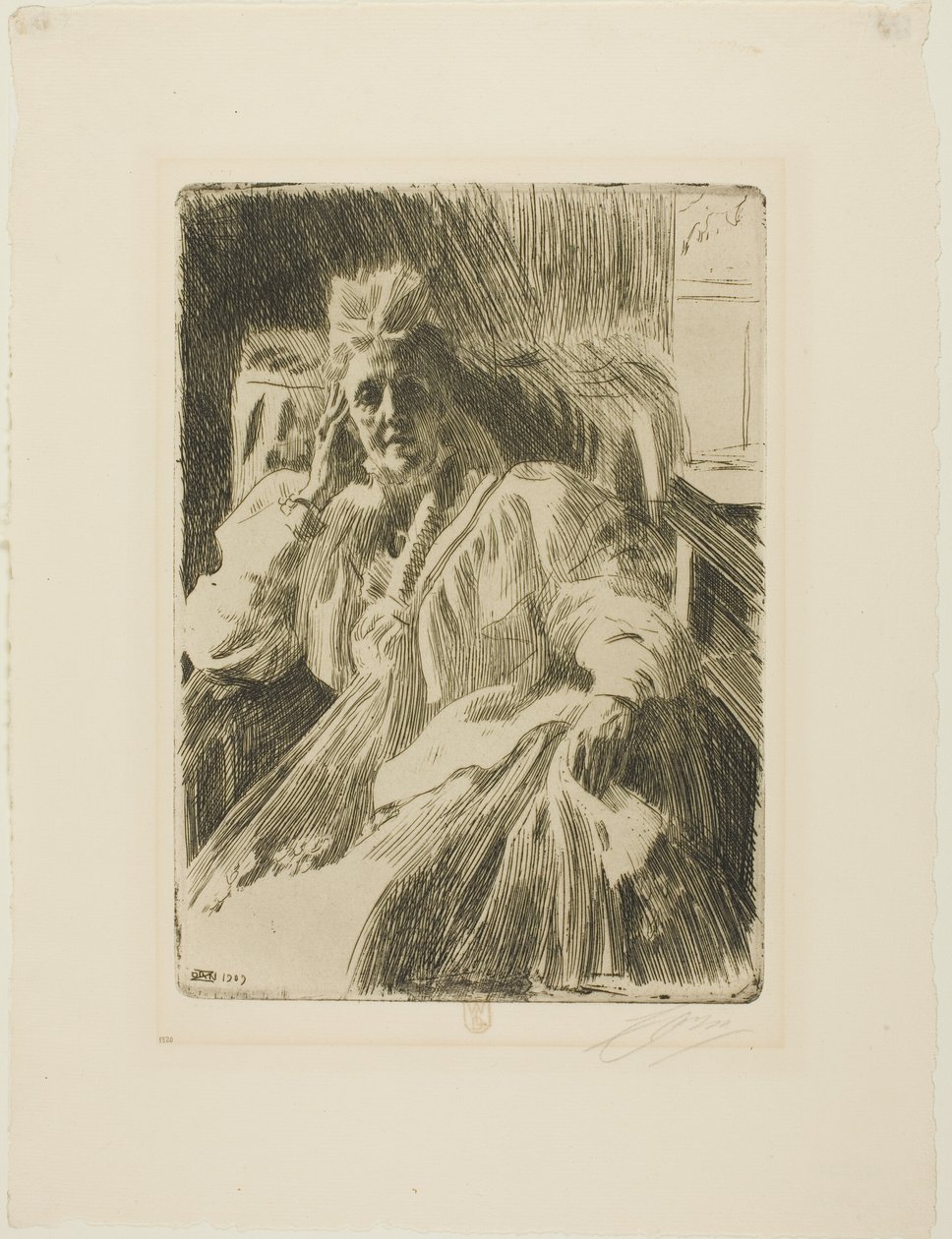 Dronning Sophia af Anders Leonard Zorn