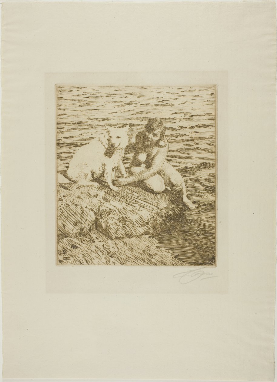 Sappo af Anders Leonard Zorn