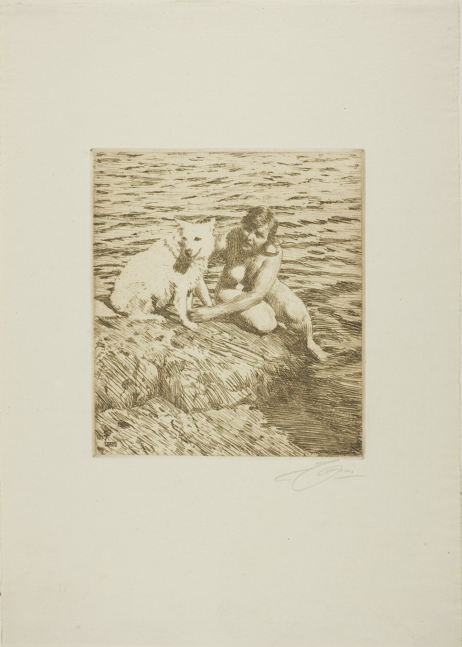 Sappo af Anders Leonard Zorn