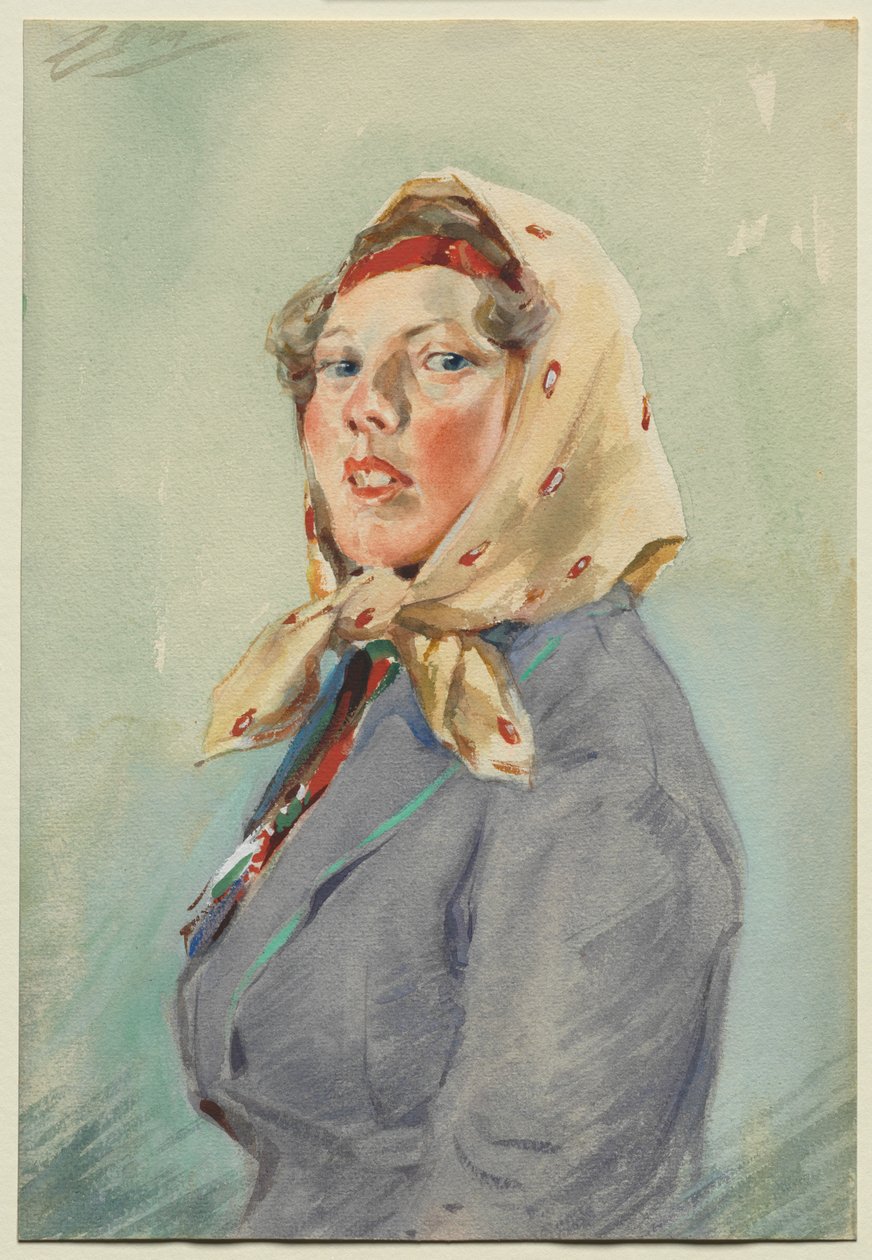 Med skeriki af Anders Leonard Zorn