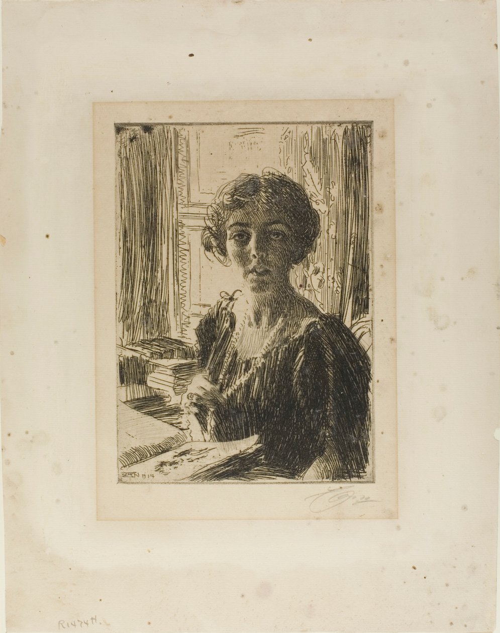 Kronprinsesse Margaret af Sverige af Anders Leonard Zorn