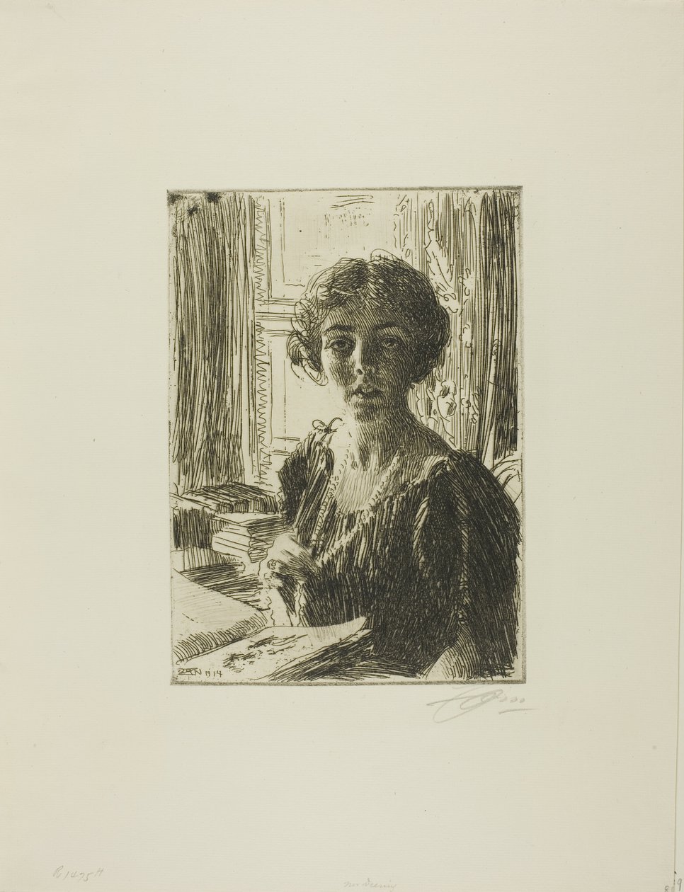 Kronprinsesse Margaret af Sverige af Anders Leonard Zorn