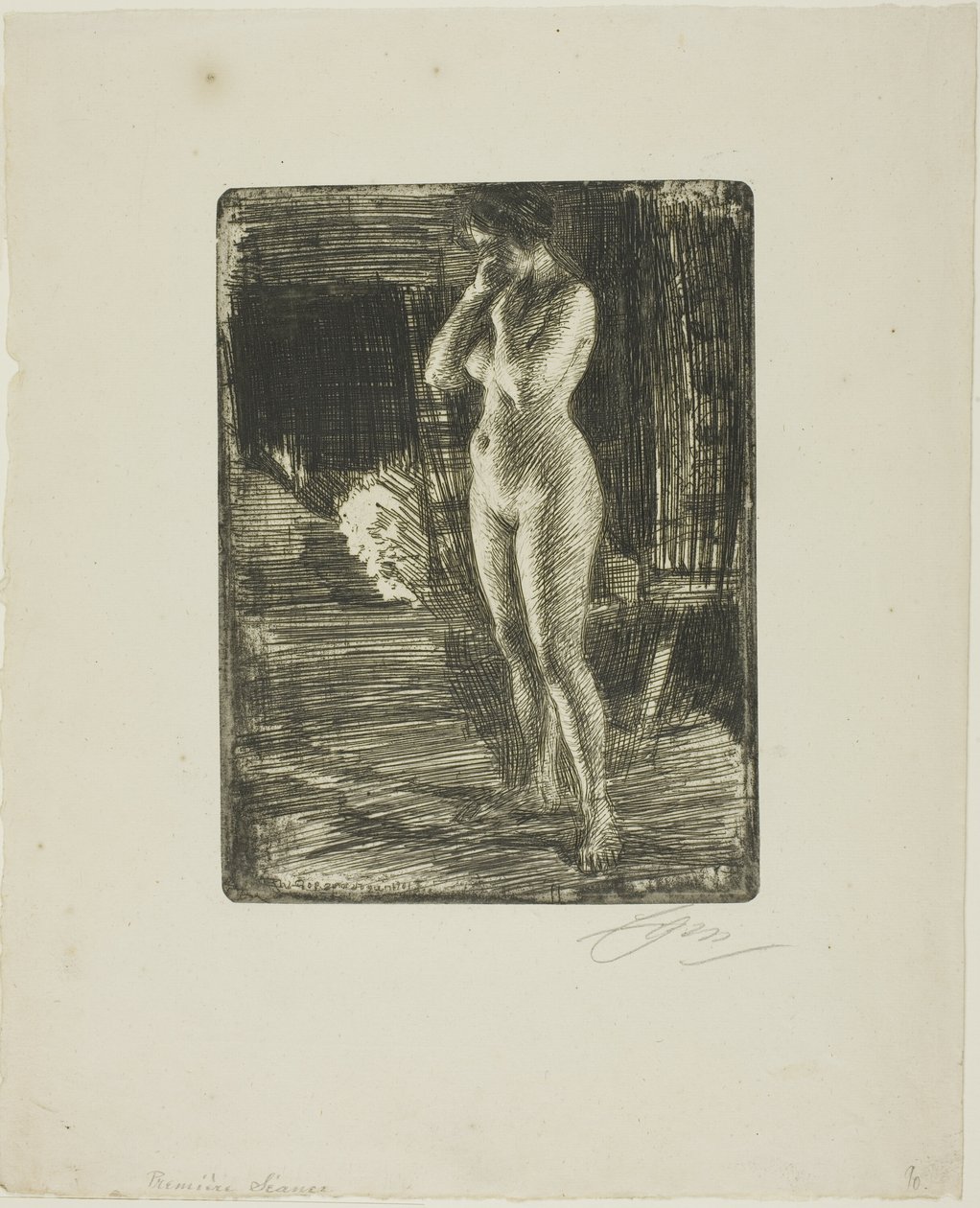 Den første stilling af Anders Leonard Zorn